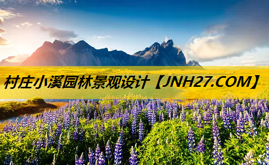 村庄小溪园林景观设计